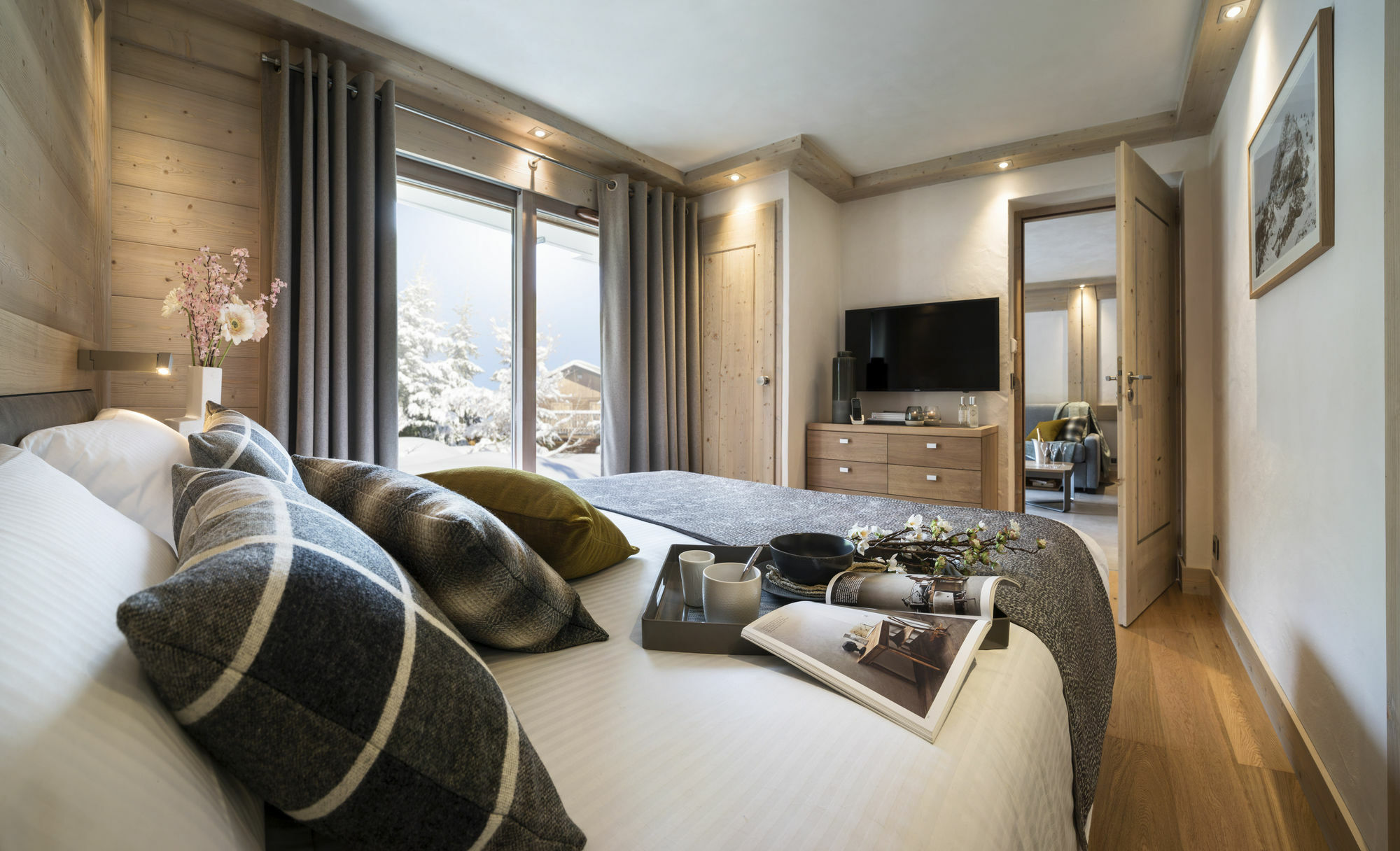 Mgm Hotels & Residences - Residence Le Roc Des Tours Le Grand-Bornand Exterior foto